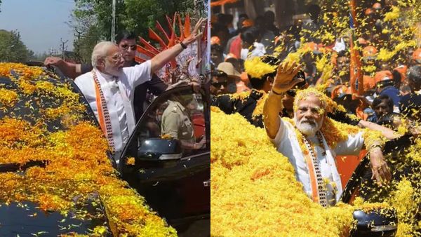 சோழ தேசத்தில் ரோடு ஷோ சென்ற பிரதமர் மோடி.. தொண்டர்கள், மக்கள் பூத்தூவி உற்சாக வரவேற்பு