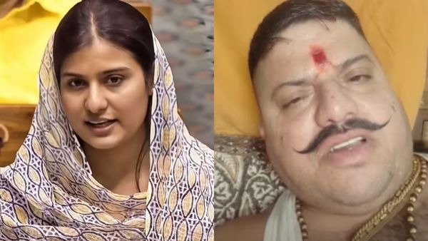 முஸ்லீம் எம்பி ஹசனை மணக்க போகிறேன்.. இனிமேல் ஓவைசி எனக்கு மச்சான்.. கர்னி சேனா தலைவர் ஷாக் வீடியோ