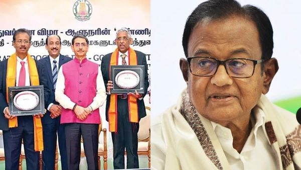 இல்லாத பாடலை ‘திருக்குறள்’ என்று பரப்புவது மன்னிக்க முடியாத செயல்.. ஆளுநர் மீது ப.சிதம்பரம் தாக்கு!