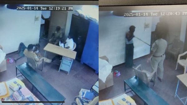 போலீஸ் ஸ்டேசனில் பொறுக்கி தனம்! எட்டி உதைச்சு..லத்தியால் அடிச்சு! பட்டியலின இளைஞரை தாக்கிய காவலர்கள்