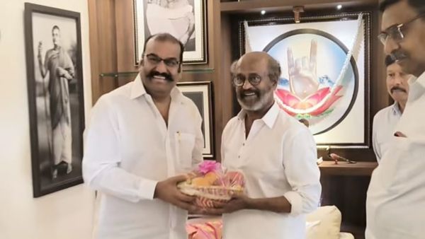 ரஜினிகாந்த்தை சந்தித்த நடிகர் நெப்போலியன்.. எஜமான் படத்தில் நடந்து சம்பவம் குறித்து நெகிழ்ச்சி