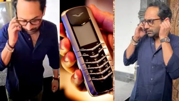 இப்போதும் பட்டன் போன் பயன்படுத்தும் ஃபஹத் ஃபாசில்.. ஆனால், விலை இத்தனை லட்சம்!