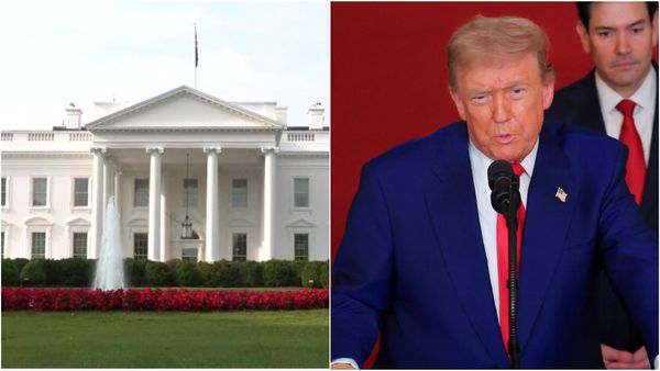 வெள்ளை மாளிகையில் லாக்டவுன்.. வேலியை தாண்டிய 