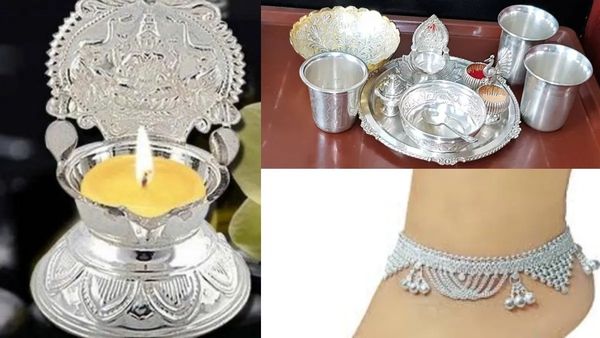 வெள்ளித் தட்டில் குங்குமச்சிமிழ்.. வீட்டில் வெள்ளி நாணயம் இப்படி வைத்தாலே லட்சுமி கடாட்சம் பெருகும்