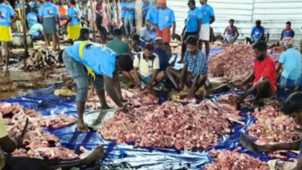 திருப்பூர் கோயிலில் கூடை கூடையாக மட்டன் சோறு.. அவிநாசி திருவிழாவில் 2000 ஆடுகள்! சிலிர்த்த பக்தர்கள்