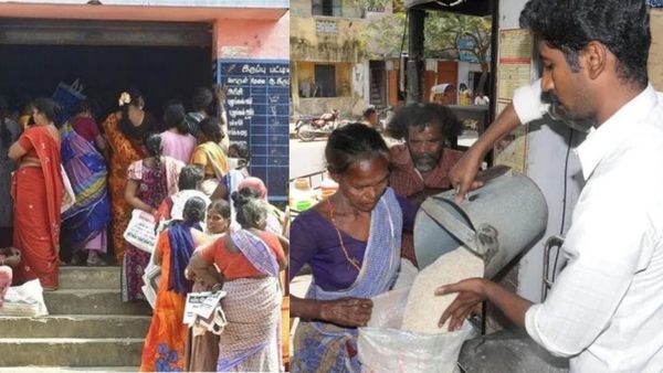 குடும்ப அட்டைதாரர்கள் ஹேப்பி.. ரேஷனில் மாற்றம்! கோவை ரேஷன் கடைகளுக்கு போன 