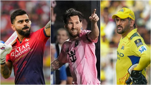 அரங்கம் அதிரட்டுமே.! வான்கடேவில் மையம் கொள்ளும் GOATகள்! கிரிக்கெட் களத்தில் மெஸ்ஸி.. கூடவே தோனி, கோலி