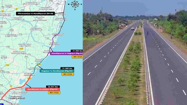 ரூ.2,157 கோடியில் மரக்காணம் - புதுச்சேரி 4 வழிச்சாலைக்கு மத்திய அமைச்சரவை ஒப்புதல்! ரூட் இதுதான்