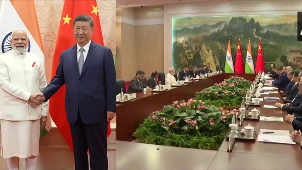 ஜி ஜின்பிங்குடன் - மோடி சந்திப்பு.. 7 ஆண்டுகளுக்கு பின் சீனாவில் நடந்த சுவாரசியம்.. பேசியது என்ன?