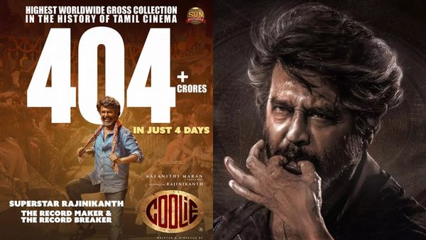 Coolie Collection: 4 நாட்களில் ரூ.404 கோடி வசூல்.. தமிழ் சினிமா வரலாற்றில் சாதனை படைத்த ‘கூலி’