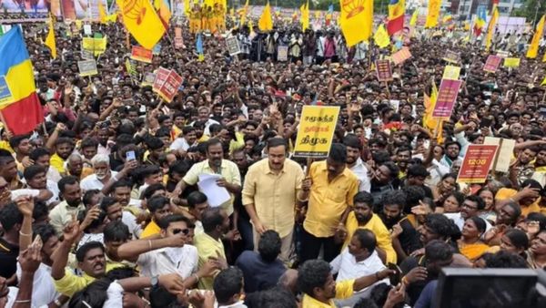 புலியாகப் பாயும் கர்நாடகா..பூனையாகப் பதுங்கும் திமுக அரசு! வன்னியர்களுக்கு துரோகம்.. அன்புமணி சுளீர்