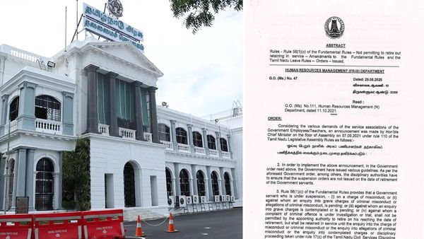 அரசு ஊழியர்களுக்கு ஹேப்பி நியூஸ்.. பணி ஓய்வு பெறும் நாளில் சஸ்பெண்ட் கிடையாது! வெளியான அரசாணை!