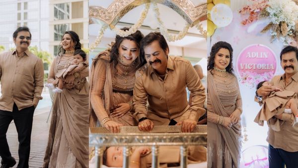 ரெடின் கிங்ஸ்லி வீட்டில் விசேஷம்! அன்பு மகளுக்கு பெயர் சூட்டும் விழா! 