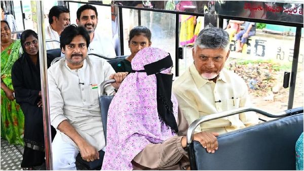 வழிகாட்டும் தமிழகம்.. ஆந்திராவில் மகளிர் இலவச பேருந்து சேவையை தொடங்கி வைத்தார் சந்திரபாபு நாயுடு