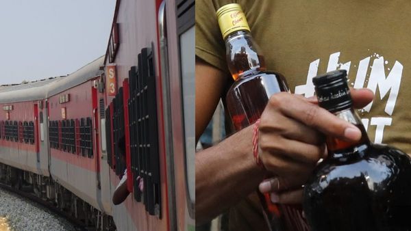 வடக்கு ரயில் பாவங்கள்.. பயணிகள் முன்னிலையில் ரயிலில் கேஷ்வலாக மது அருந்திய வட மாநில இளைஞர்