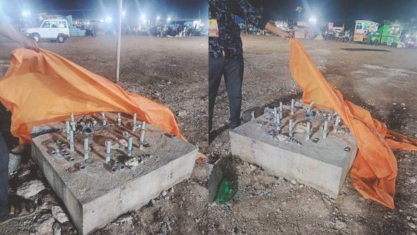 TVK Maanadu: இதுதான் விழுந்த தவெக கொடிக்கம்பம் நடப்பட்ட பகுதி! நாளைக்குள் ரெடி ஆகுவது கஷ்டம்!