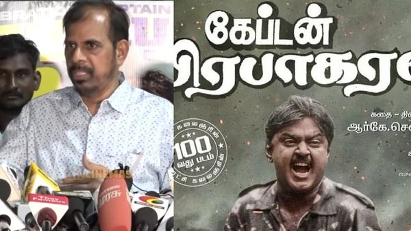 கேப்டன் பிரபாகரன் போது மரணத்தை தொட்ட விஜயகாந்த்! அந்த இடத்தில் நடந்த சம்பவம்! நெகிழ்ந்த ஆர்.கே செல்வமணி