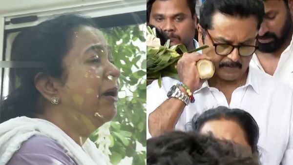 Radhika Mother: மாமியார் கீதா உடலை சுமந்து சென்ற சரத்குமார்! அம்மா அம்மானு கதறிய ராதிகா, நிரோஷா!