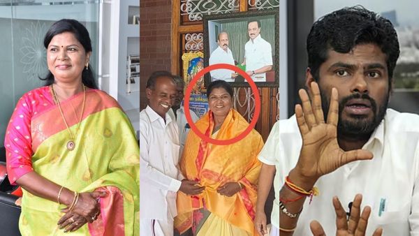 பஸ்சில் தங்க சங்கிலி திருடிய திமுக ஊராட்சி மன்ற தலைவர்.. சென்னையில் கைவரிசை.. அண்ணாமலை அட்டாக்