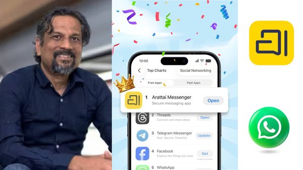 வாட்ஸ்அப்பை முந்தி அரட்டை முதலிடம்.. டிரம்பால் Zohoவிற்கு அடித்த ‛லக்' - தாங்காமல் முடங்கிய சர்வர்