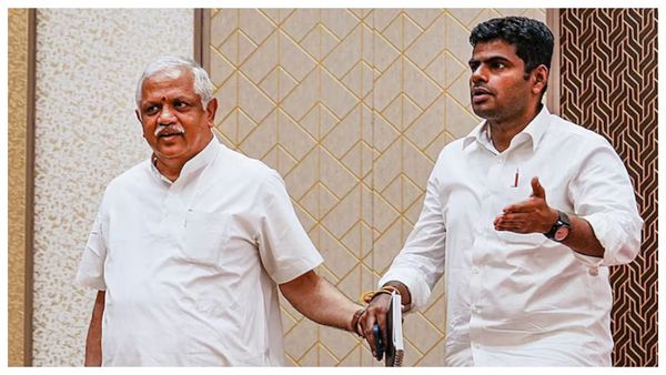 வீட்டிற்கே சென்ற பிஎல் சந்தோஷ்.. குமுறிய அண்ணாமலை.. 1 மணி நேரம் ஆலோசனை