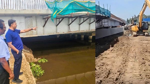 வேளச்சேரி பள்ளிக்கரணை தப்பிக்குமா... ஒக்கியம் மடுவு மேம்பாலத்தில் இரவு பகலாக சென்னை மெட்ரோ தீவிரம்