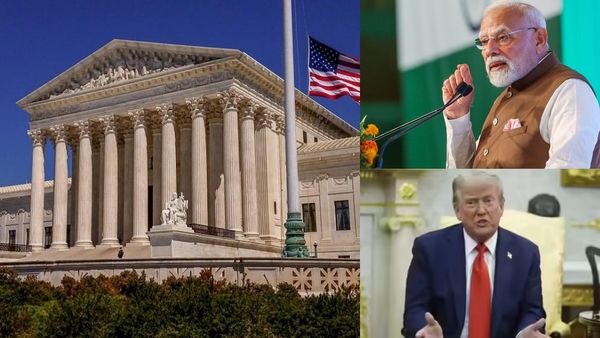 இந்தியா மீது வரி.. டிரம்ப் நினைத்தே பார்க்காத பின்னடைவு ..அமெரிக்க சுப்ரீம் கோர்ட்டில் அவசர முறையீடு