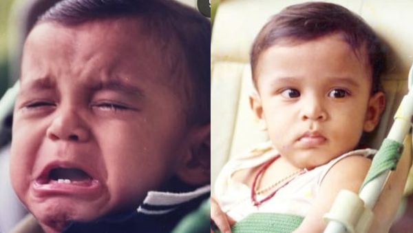 இந்த புகைப்படத்தில் இருக்கும் பையன் யார் தெரிகிறதா? டாப் நடிகரின் மகன்! இப்போ இவரும் ஆக்சன் ஹீரோ!