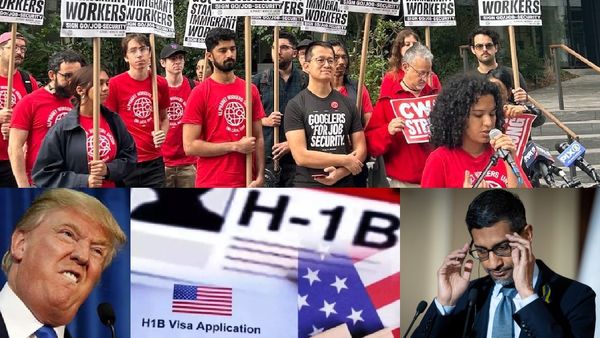 கூகுளுக்கு வந்த சிக்கல்.. H 1B விசாவால் கொந்தளித்த ஊழியர்கள்.. டிரம்புக்கு எகிறப்போகும் பிரஷர்