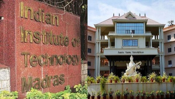 என்ஐஆர்எஃப் ரேங்கிங்! முதலிடத்தில் ஐஐடி சென்னை சாதனை! 8ஆவது இடத்தில் அமிர்தா!