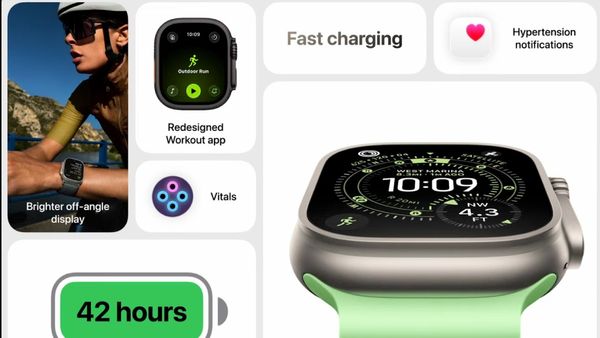 ஆப்பிள் வாட்சில் இனி 5G மொபைல் சேவை.. செயற்கைகோள் உதவியுடன் மெசேஜ்.. உயர் ரத்த அழுத்தத்திற்கான அலர்ட்.. விலை என்ன?