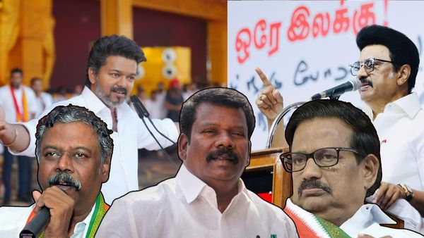 பூனைக்குட்டி வெளியே வந்துருச்சு..ஆட்சியில் பங்கு கேட்கும் காங்கிரஸ்! தவெகவை வைத்து திமுகவுக்கு செக்?