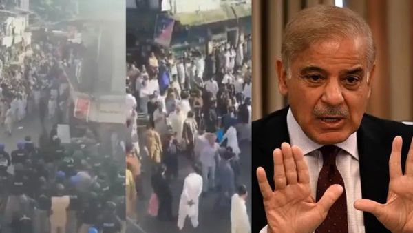 ஆக்கிரமிப்பு காஷ்மீரில் ஷெபாஸ் ஷெரீப் அரசுக்கு எதிராக வெடித்த போராட்டம்.. கையை பிசையும் பாக். பிரதமர்