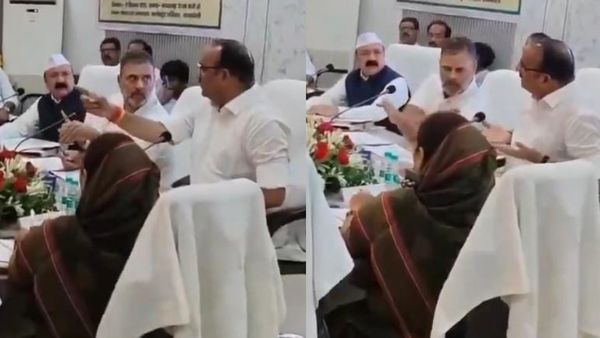 சபாநாயகர் சொல்வதை நீங்களே கேட்க மாட்டீங்க.. மீட்டிங்கில் ராகுல் காந்தியிடம் சண்டைக்கு போன அமைச்சர்