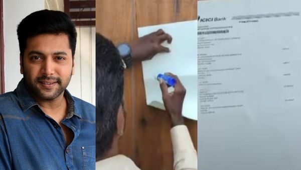 நடிகர் ரவி மோகனின் சொகுசு பங்களா பறிமுதல்? EMI செலுத்தாததால் ஜப்தி நோட்டீஸ் ஒட்டிய வங்கி