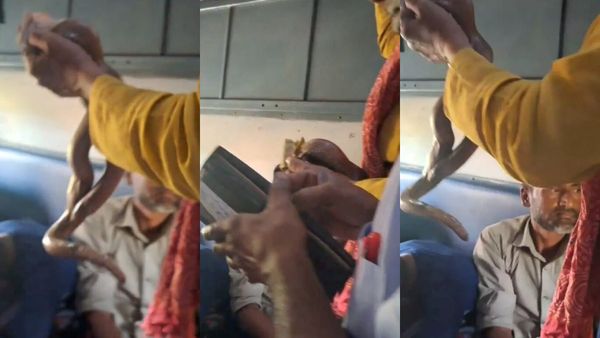 எக்ஸ்பிரஸ் ரயிலில் நெளிந்த உருவம்.. டக்னு பயணிகளிடம் நெருங்கிய 