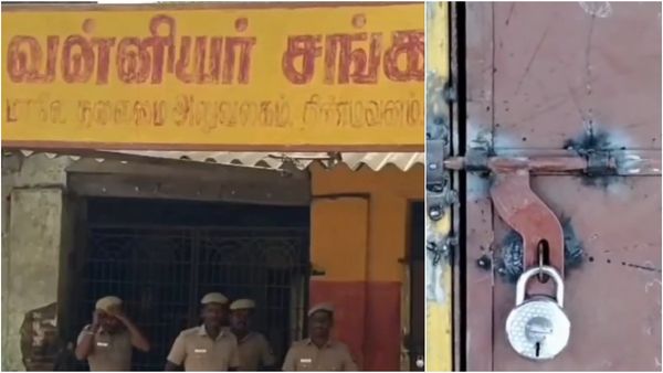 திண்டிவனத்தில் திகுதிகு.. வன்னியர் சங்க அலுவலகத்திற்கு பூட்டு! ராமதாஸ்-அன்புமணி ஆதரவாளர்கள் மோதல்