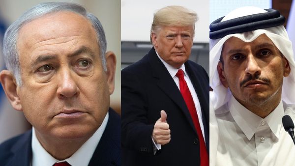 மண்டியிட்ட நெதன்யாகு.. கத்தார் பிரதமரிடம் மன்னிப்பு.. White house-ல் இருந்தே போன்போட வைத்த டிரம்ப்