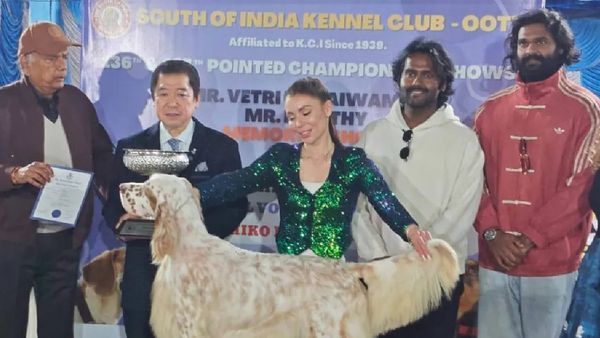 விஜயகாந்தின் பாசம்! தந்தையை போலவே அன்பை விதைக்கும் மகன்! விஜய பிரபாகரன் வளர்த்த நாய் செய்த சாதனை