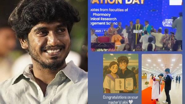 என் காதலி ஜெயிச்சுட்டாங்க! சந்தோஷத்தில் போஸ்ட் போட்ட டூரிஸ்ட் ஃபேமிலி இயக்குநர் அபிஷன் ஜீவித்! குவியும் வாழ்த்து