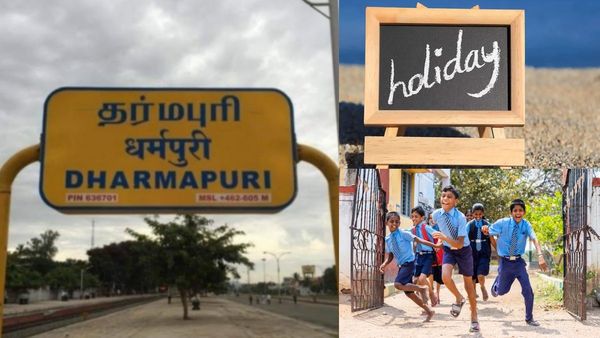 தர்மபுரியில் நாளை பள்ளிகளுக்கு விடுமுறை.. கனமழை காரணமாக மாவட்ட ஆட்சியர் அறிவிப்பு