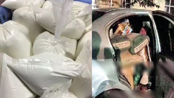 கன்னியாகுமரியில் 1 டன் மூட்டையை 