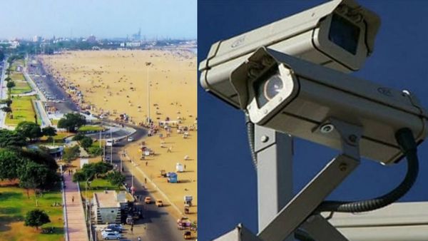 உயர்தொழில்நுட்ப கண்காணிப்பு மண்டலமாக.. உருவெடுக்கும் மெரினா பீச்.. களமிறக்கப்பட்ட 300 ஏஐ கேமரா