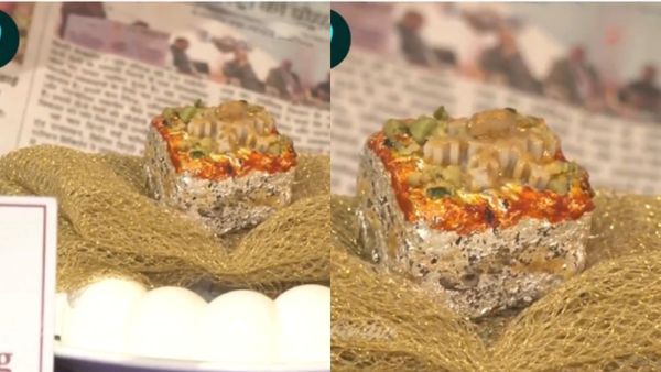 Swarn Prasadam: ஆத்தீ! தங்கம் விக்குற விலைக்கு ஸ்வீட்டா? ஜெய்ப்பூர் இனிப்பு கடையில் சுவர்ண பிரசாதம்!