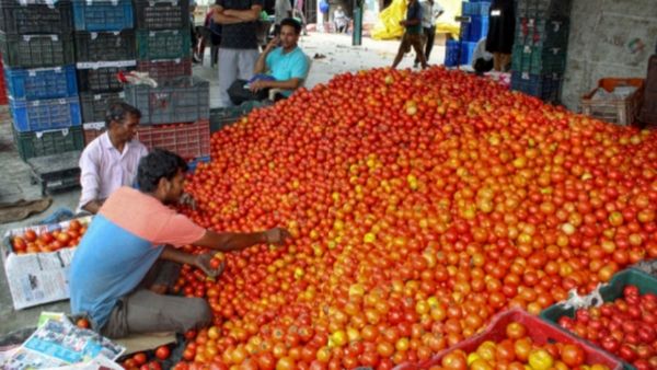 சென்னையில் தக்காளி விலை ‘தாறுமாறு’ உயர்வு.. கனமழைக்கு மத்தியில் காய்கறி வாங்கும் பொதுமக்கள் அவதி