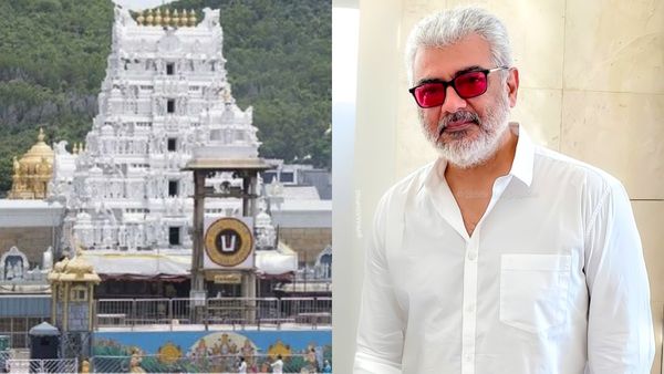 திருப்பதியில் யார் பாருங்க.. தல தலனு ஆரவாரம் செய்த ரசிகர்கள்.. சைகையிலயே சைலண்ட்டாக்கிய அஜித் குமார்