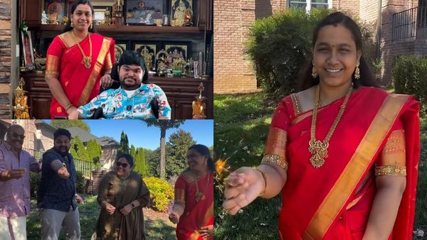 Diwali: மகனின் தலை தீபாவளியில் மகிழ்ச்சியை பகிர்ந்த நெப்போலியன்.. குவியுது வாழ்த்து