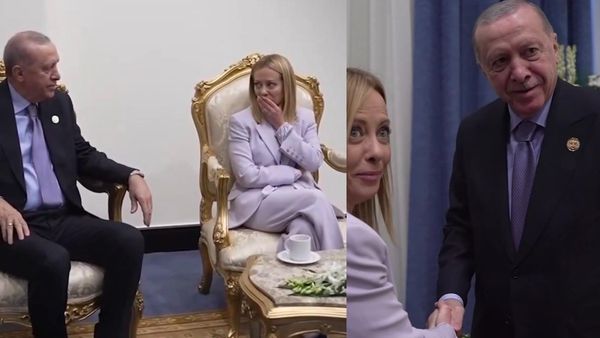 அழகா இருக்கீங்க.. சிகரெட்டை நிறுத்தலாமே.. துருக்கி அதிபர் சொல்ல கேட்க மறுத்த இத்தாலி பெண் பிரதமர்