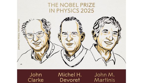 2025ம் ஆண்டு இயற்பியலுக்கான நோபல் பரிசு அறிவிப்பு.. மூவருக்கு பகிர்ந்தளிக்கப்படுகிறது!