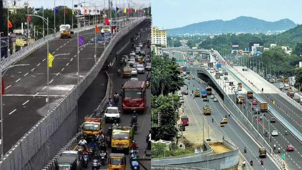 களமிறக்கப்பட்ட பேரிகேட்.. சென்னை GST சாலையில் வருது.. ராட்சச உயர்மட்ட சாலை.. எங்கிருந்து எங்கு வரை? 